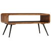 vidaXL Coffee Table Natural wood grain