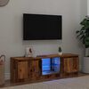 vidaXL TV Cabinet old wood 47.2" x 11.8" x 14" Engineered wood