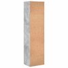 vidaXL Bookcase Concrete Grey Engineered Wood Medium Bookcase