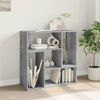 vidaXL TV Cabinet Concrete grey Engineered wood Medium TV Cabinet