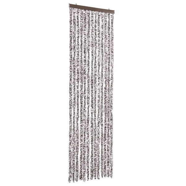 vidaXL Insect Curtain Brown and Beige 22.0x78.7" Chenille