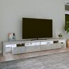 vidaXL TV Cabinet Concrete grey Engineered wood Large TV Cabinet