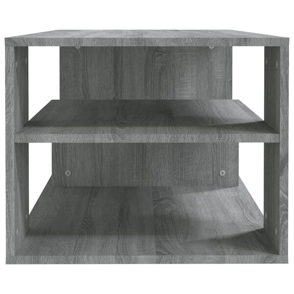 vidaXL Coffee Table Grey Sonoma Engineered Wood Medium Coffee Table
