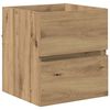 vidaXL Bathroom Cabinet Artisan Oak 16.14 x 15.16 x 17.72 in