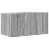 vidaXL TV Cabinet Set Set of 4 Grey Sonoma Engineered wood