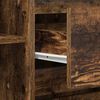 vidaXL Sideboard Smoked Oak 47.24 x 16.14 x 29.53 in Engineered Wood