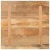 vidaXL Table Top 27.6"x27.6"x1.5" Square Solid Wood Mango