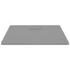 vidaXL Shower Base Tray SMC Gray 35.4"x31.5"
