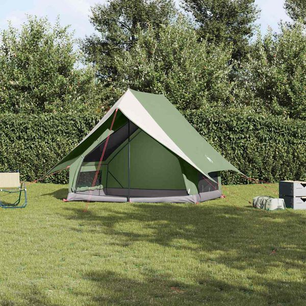 vidaXL Tents with Roof Green 220 x 233 x 184 cm Polyester