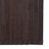 vidaXL Rug Dark Brown Bamboo, Polypropylene 27.6x196.9 in Durable Rug