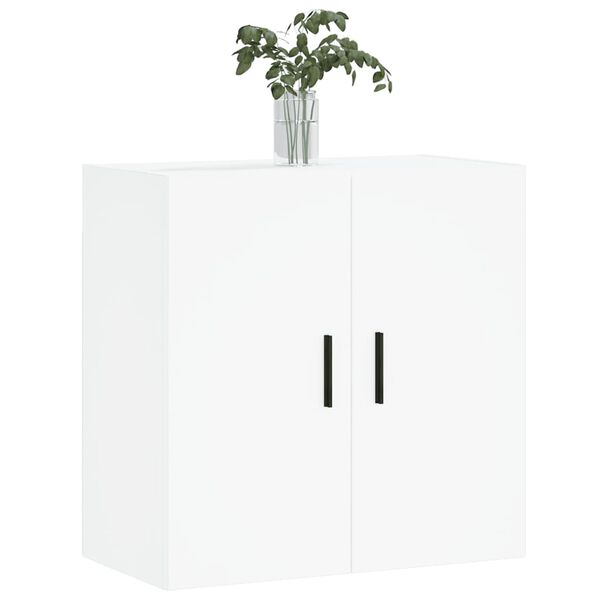 vidaXL Wall Cabinet White Engineered Wood 23.6x12.2x23.6 in Wall Cabinet