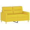 vidaXL Sofa Set Light Yellow