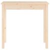 vidaXL Console Table Pine Wood Solid pine wood Medium Console Table