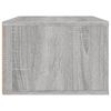vidaXL TV Cabinet Gray Sonoma Engineered Wood Medium TV Cabinet