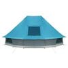 vidaXL Family Tipi Tent Folding with Roof Blue 680 x 430 x 270 cm