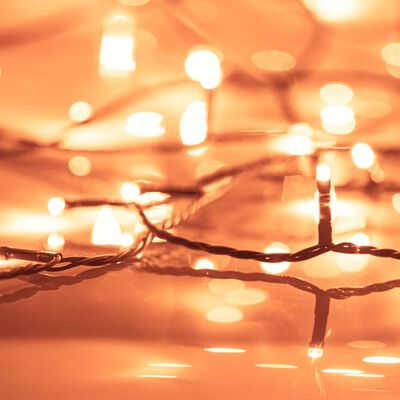 vidaXL Artificial Hinged Christmas Tree 300 LEDs & Flocked Snow 70.9"