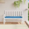 vidaXL Garden Bench Cushion Melange Blue 100% Polyester