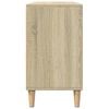 vidaXL Bathroom Cabinet Sonoma oak Engineered wood
