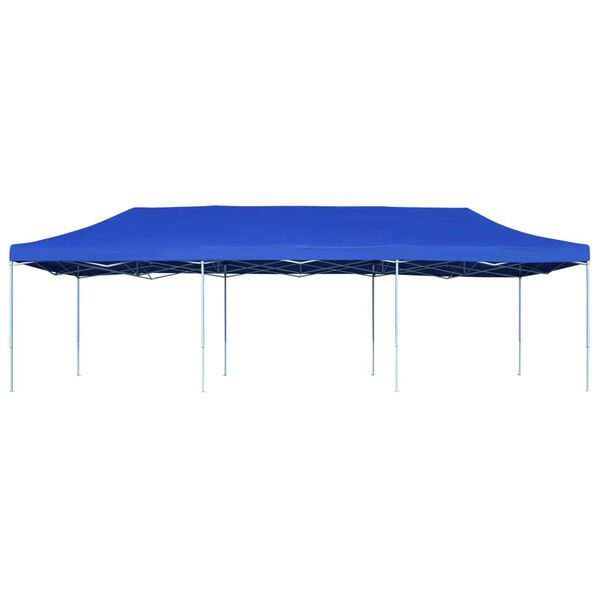 vidaXL Party Tent Blue 600D oxford with PVC coating, Powder-coated steel