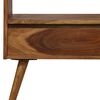vidaXL Bookshelf Solid Acacia Wood 29.5"x11.8"x66.9"
