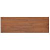 vidaXL TV Cabinet Natural Teak Solid Teak Wood 35.4 x 11.8 x 15.7 in
