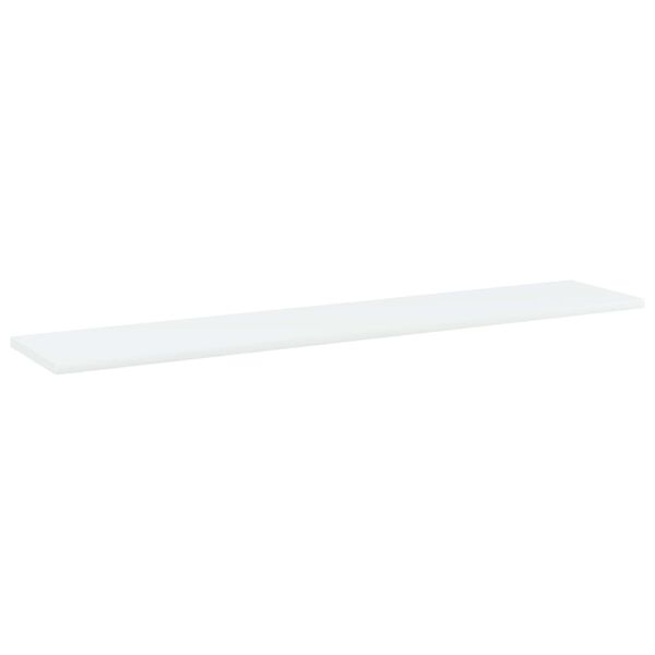vidaXL Bookshelf Board Set of 4 White Engineered wood Medium