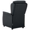 vidaXL Recliner Chair Dark Gray Fabric