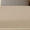 vidaXL Jersey Fitted Sheet Set of 2 Taupe 100% cotton 55.1 x 78.7 in