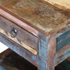 vidaXL Side Table Multicolor Solid reclaimed wood Compact Side Table