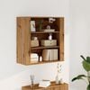 vidaXL Wall Cabinet Artisan Oak Engineered wood Medium Wall Cabinet