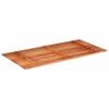 vidaXL Table Top Natural wood tones Solid Acacia wood 23.6 x 47.2 in