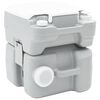 vidaXL Camping Toilet Gray 41.5 x 36.5 x 42 cm