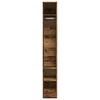 vidaXL Wardrobe Old wood Engineered wood Compact Wardrobe Rectangular