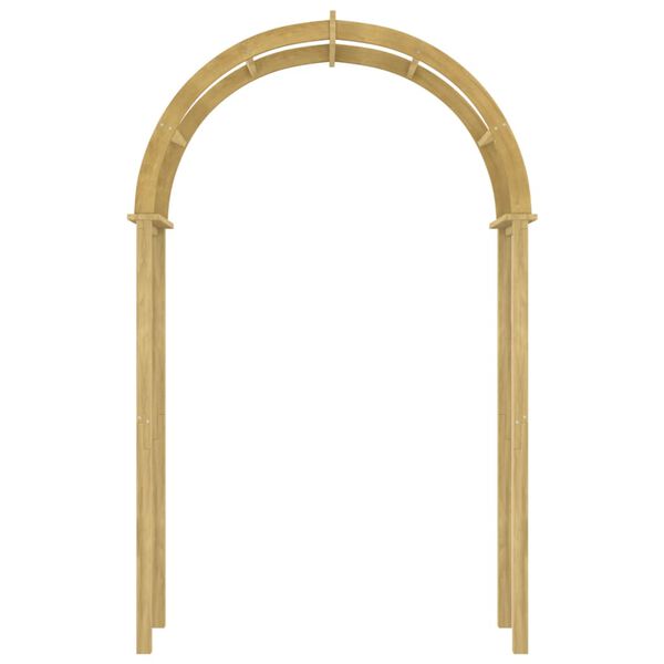 vidaXL Arch Green Treated solid pinewood Large Durable Wooden Arch