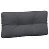 vidaXL Pallet Cushion Set of 3 Anthracite 100% polyester