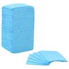 vidaXL Pet Training Pad Set of 100 Blue and White Non woven fabric