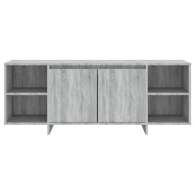 vidaXL TV Cabinet Gray Sonoma 51.2"x13.8"x19.7" Engineered Wood