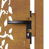 vidaXL Garden Gate 39.4x29.5" Corten Steel Tree Design