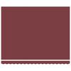 vidaXL Retractable Awning Burgundy 157.48 x 118.11 in