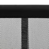 vidaXL Insect Door Screen with Mesh Curtain Black 39.4"x86.6" Polyester