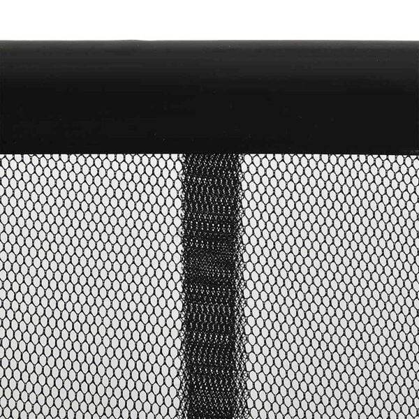 vidaXL Insect Door Screen with Mesh Curtain Black 39.4"x86.6" Polyester