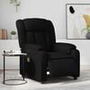 vidaXL Electric Massage Recliner Chair Black