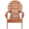 vidaXL Garden Chair Natural Wood Solid Acacia Wood Standard Sturdy