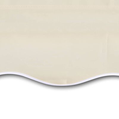 Awning Top Canvas Cream 13'x9' 10" (Frame Not Included)