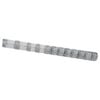 vidaXL Field Fence Silver 164.04 x 4.59 ft Galvanised steel