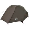 vidaXL Fishing Tent 5-Person Brown Waterproof