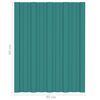 vidaXL Roof Panels 12 pcs Galvanised Steel Green 23.6x17.7"