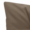 vidaXL Swing Chair Cushions 2 pcs Taupe 19.7" Fabric