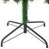 vidaXL Christmas Tree Green with white tips Artificial materials Large