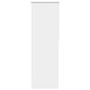 vidaXL Roller Blind White Polyester 33.5x82.7 in Rollable Roller Blind